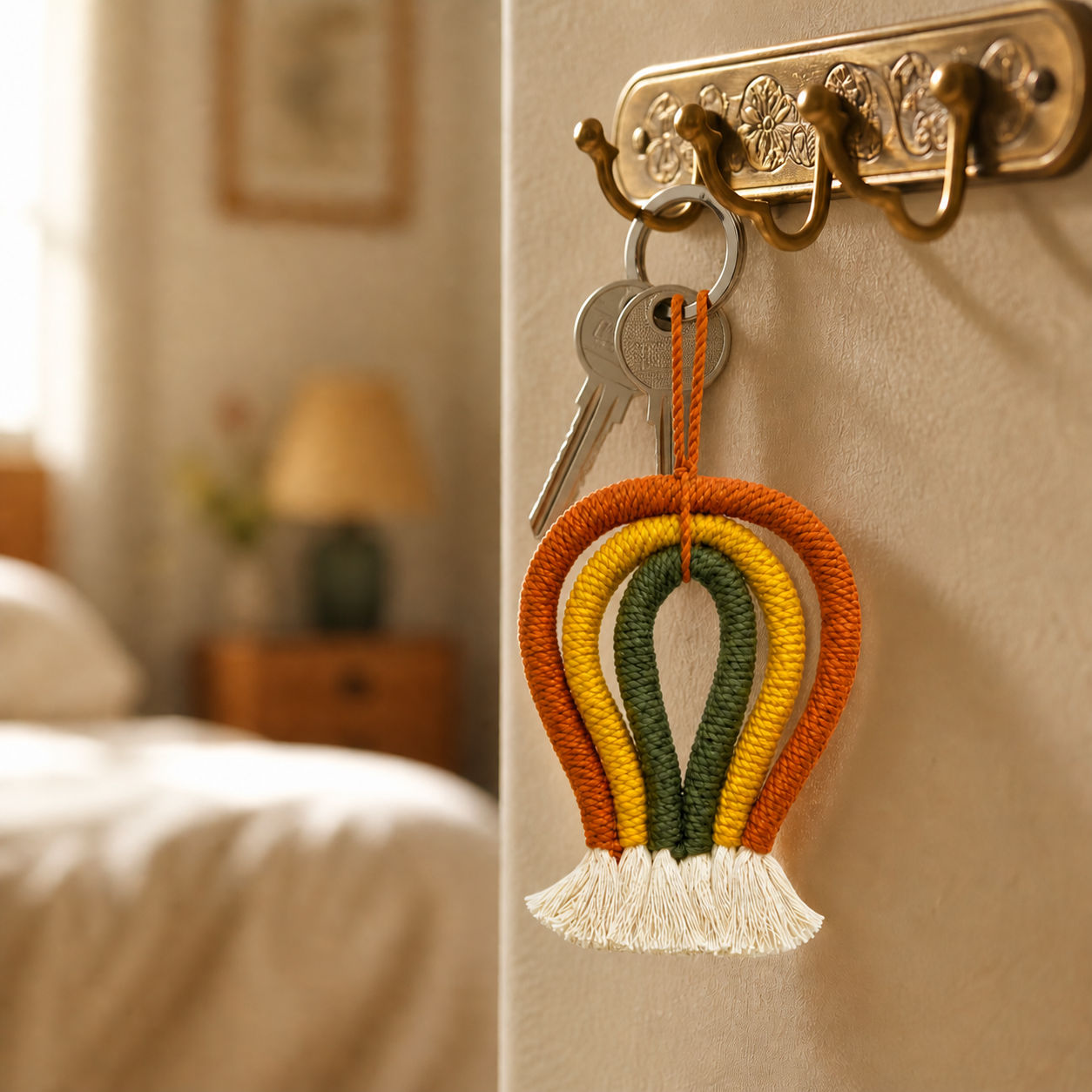 Rainbow Key Holder Keep Your Keys Safe and Stylish .